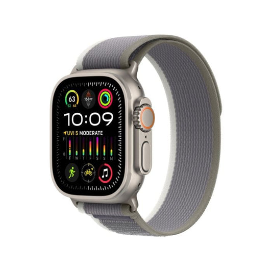 Apple Watch Ultra 2 49mm Titanium GPS Cellular Green Grey Trail Loop