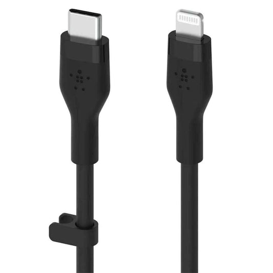 Belkin BoostCharge Flex 10ft USB-C to Lightning Silicone Charging Cable