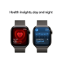 Apple Watch Series 10 Cellular 42mm Slate Titanium Milanese Loop
