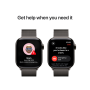 Apple Watch Series 10 Cellular 42mm Slate Titanium Milanese Loop