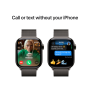 Apple Watch Series 10 Cellular 42mm Slate Titanium Milanese Loop