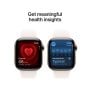 Apple Watch Series 11 Gold Titanium Case Light Blush Sport Band