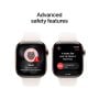 Apple Watch Series 11 Gold Titanium Case Light Blush Sport Band