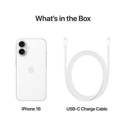 Apple iPhone 16 Smartphone with A18 Chip and 48MP Camera