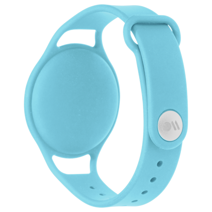 Case Mate AirTag Kids Strap Blue Silicone Adjustable Wrist Band