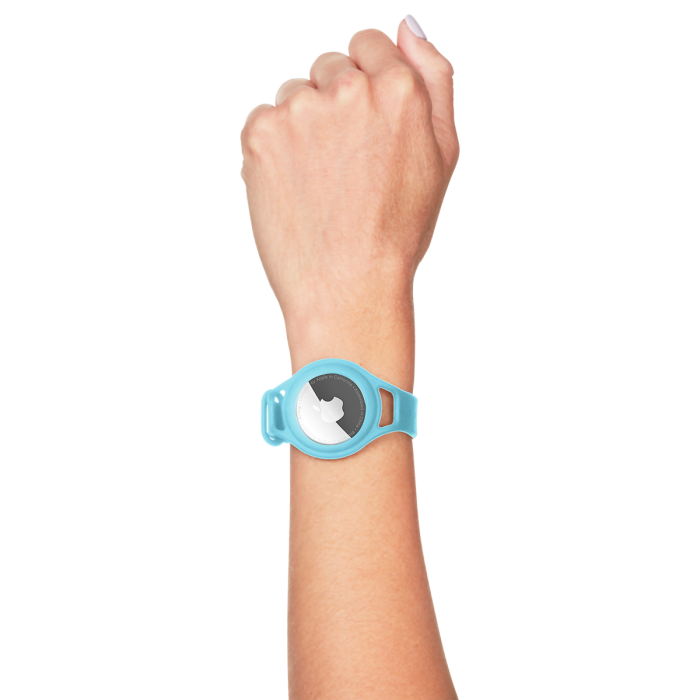 Case Mate AirTag Kids Strap Blue Silicone Adjustable Wrist Band