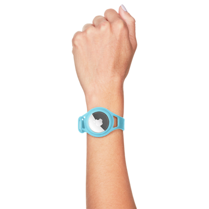 Case Mate AirTag Kids Strap Blue Silicone Adjustable Wrist Band