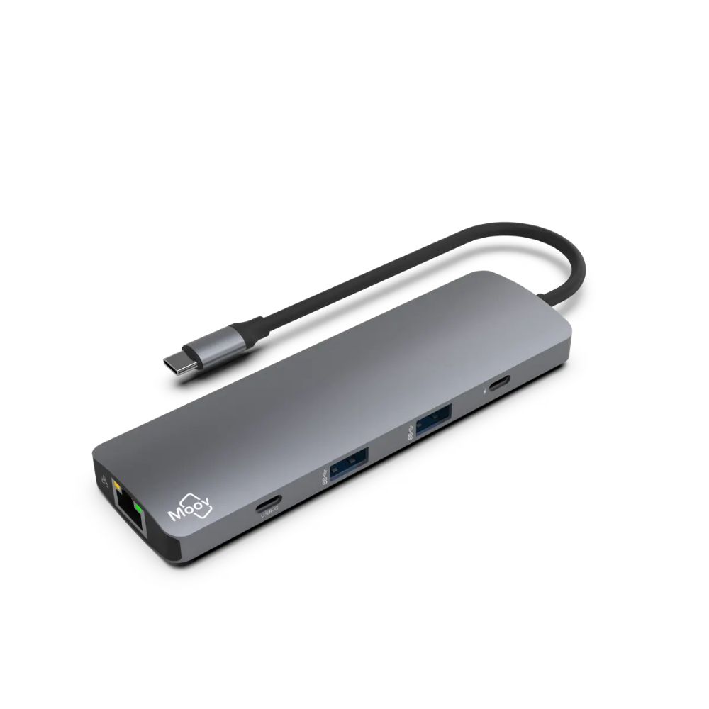 Moov 9-in-1 Multiport USB-C Hub Adapter with 100W PD