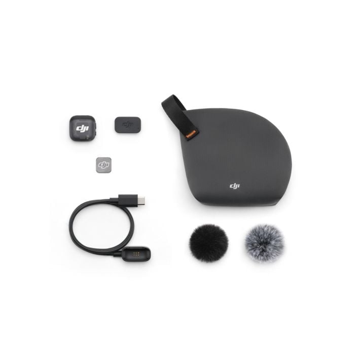 DJI Mic 3 Wireless Transmitter with Magnetic Clip and Clear Sound
