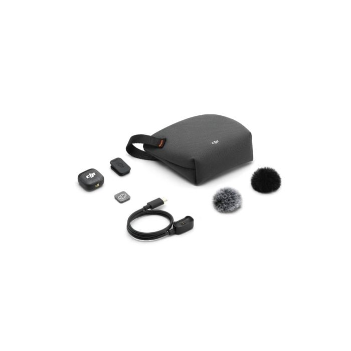 DJI Mic 3 Wireless Transmitter with Magnetic Clip and Clear Sound