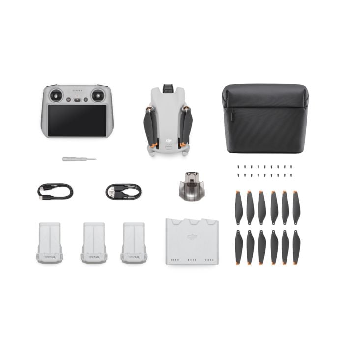 DJI Mini 3 Fly More Combo Drone with Smart Controller
