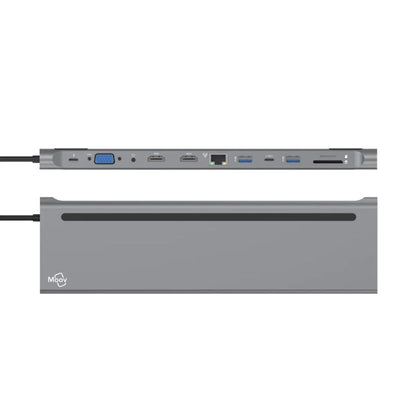 Moov 12-in-1 USB-C Multiport Hub Adapter for MacBook Space Grey