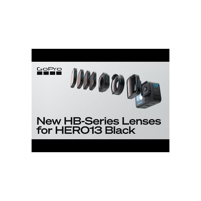 GoPro HERO13 Black Action Camera with HB-Series Lens Collection