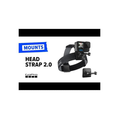 GoPro Head Strap 2.0 Quick Clip Mount for Action Cameras
