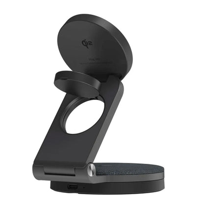Adam Elements Mag 360 Qi2 3-in-1 Foldable Travel Charging Station