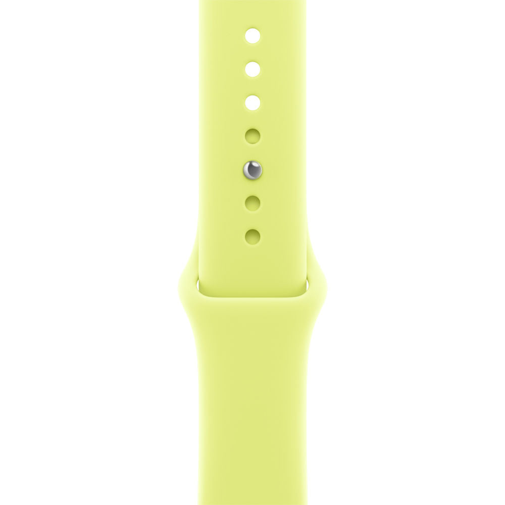 Durable Apple Watch Sport Band Neon Yellow 40mm Fluoroelastomer Strap