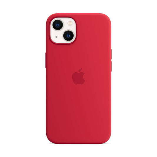 Apple iPhone 13 Silicone Case with MagSafe Product Red