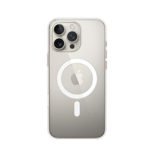 Official Apple iPhone 16 Pro Max Clear Case with MagSafe Protection