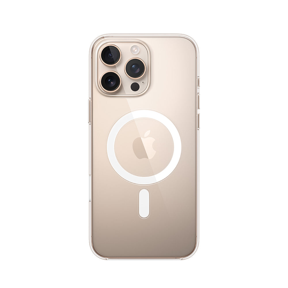 Official Apple iPhone 16 Pro Max Clear Case with MagSafe Protection