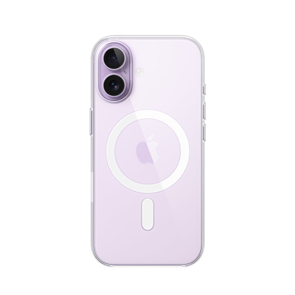 Official Apple iPhone 17 Clear Case with MagSafe Wireless Charging