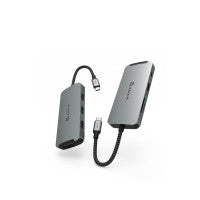 Adam Elements CASA HUB A08 8-Port USB-C Hub Grey