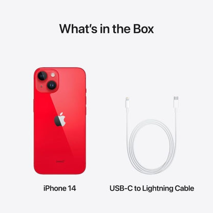 Apple iPhone 14 512GB Smartphone in Vibrant (PRODUCT)RED Finish