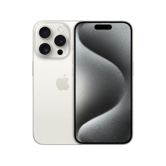 Apple iPhone 15 Pro 256GB White Titanium Pre-Owned Smartphone