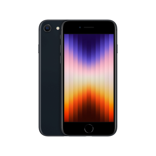 Apple iPhone SE 2022 128GB Midnight Pre-owned Good Condition Smartphone