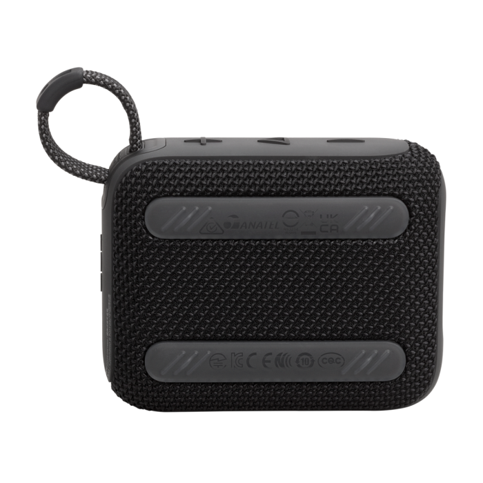 JBL Go 4 Waterproof Ultra Portable Bluetooth Speaker in Black