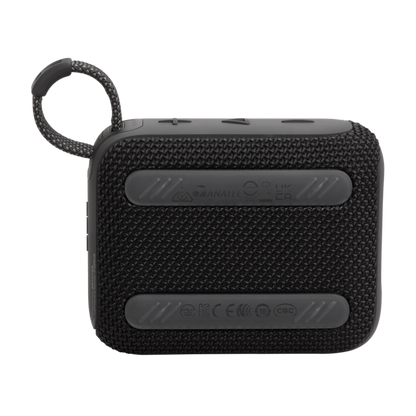 JBL Go 4 Waterproof Ultra Portable Bluetooth Speaker in Black