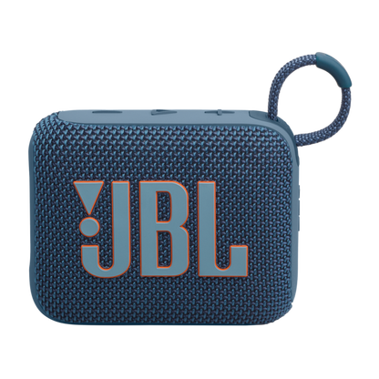 JBL Go 4 Waterproof Ultra-Portable Bluetooth Speaker with Punchy Bass Blue