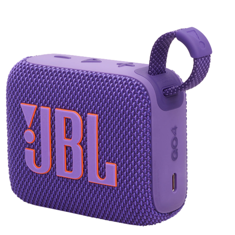JBL Go 4 Portable Waterproof Bluetooth Speaker with Punchy Bass