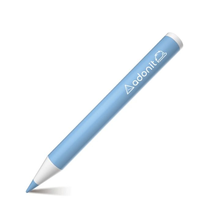 Adonit Kids iPad Stylus Blue Palm Rejection Easy Grip Pen