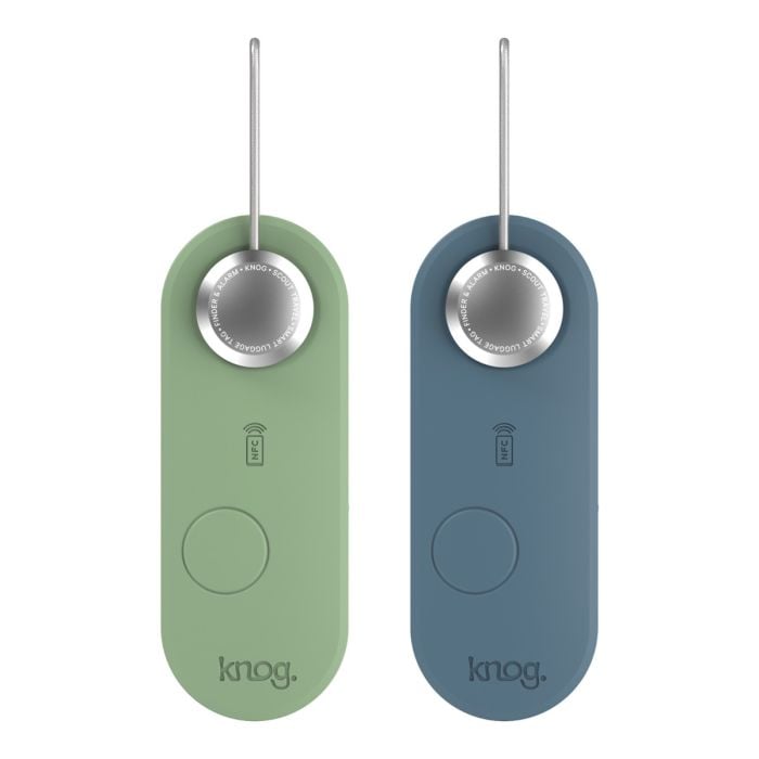 Knog Scout Travel Smart Luggage Tag 2-Pack Alarm and Finder