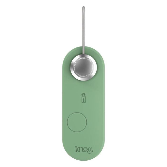 Knog Scout Travel Smart Luggage Tag with Alarm Mellow Mint