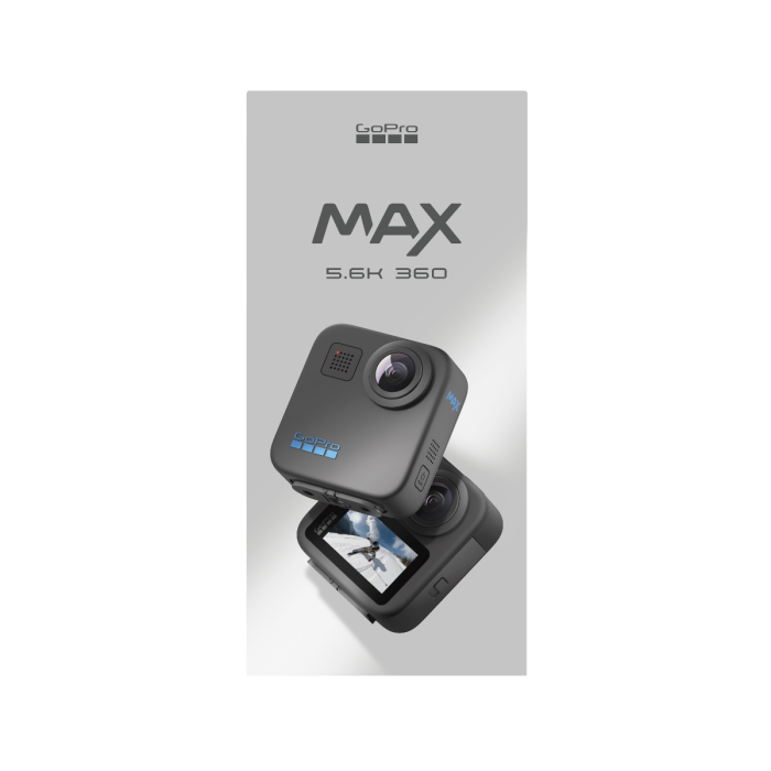 GoPro MAX 360 Waterproof Action Camera with HyperSmooth Stabilization