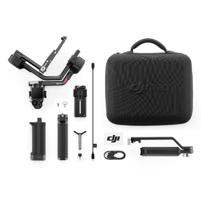 DJI RS 4 Pro Professional Gimbal Stabilizer with Carbon Fiber Arms