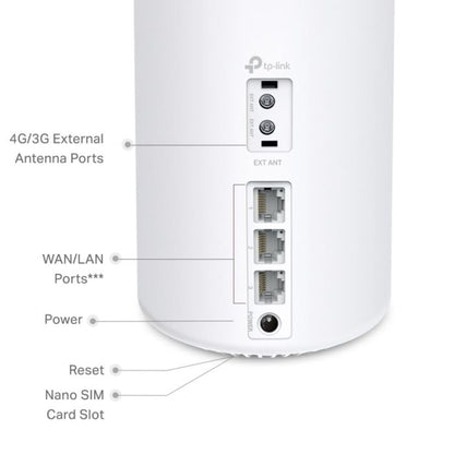 TP-Link Deco X10 4G AX1500 Whole Home Mesh WiFi 6 Gateway
