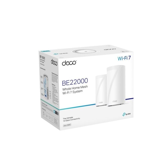 TP-Link Deco BE85 Tri-Band Whole Home Mesh WiFi 7 System