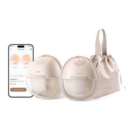 Eufy S1 Wearable App-Enabled Breast Pump with Heating and Hospital Grade Suction