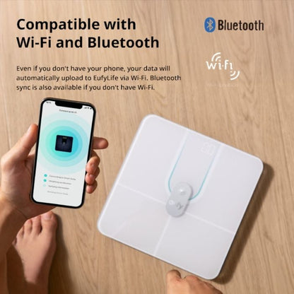 eufy Smart Scale P2 Pro Wi-Fi Bluetooth Body Composition Analyzer White