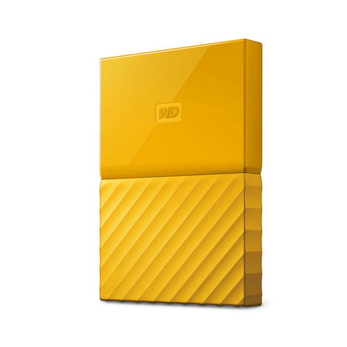 Western Digital My Passport Ultra 2TB Yellow Portable External Hard Drive
