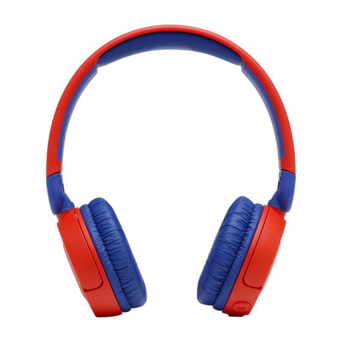 JBL Jr310BT Wireless On-Ear Kids Headphones with Safe Sound Red