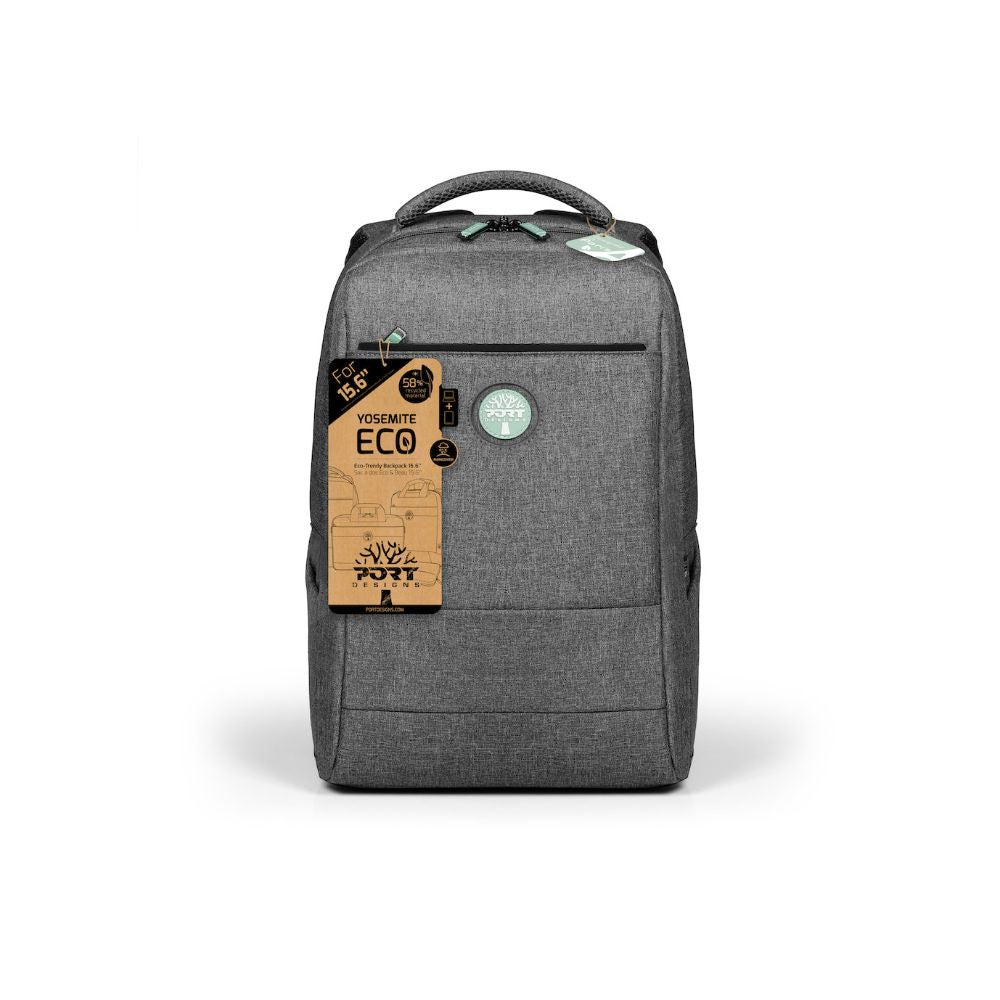 Port Designs Yosemite Eco XL 16-inch Laptop Backpack Grey